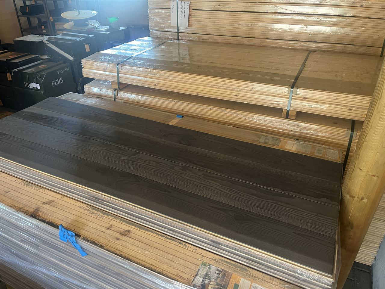 Grenen planken 20x170 Fumé Geolied